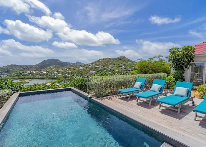 A Caribbean Gem With Stunning Hill And Ocean View Villa *