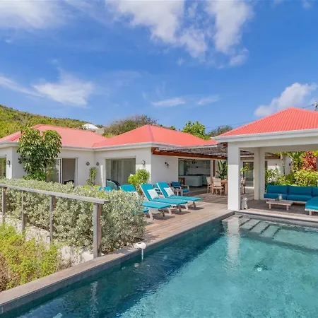 A Caribbean Gem With Stunning Hill And Ocean View Villa Saint Jean de Luz