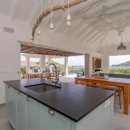A Caribbean Gem With Stunning Hill And Ocean View Villa