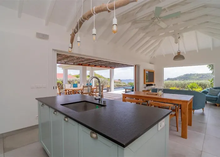 A Caribbean Gem With Stunning Hill And Ocean View Villa